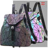 Geometric Pattern Travel Backpack - Elsouqs