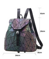 Geometric Pattern Travel Backpack - Elsouqs
