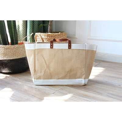 Waterproof Linen Shopping Bag - Elsouqs