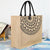 Women Linen Luxury Tote Large Capacity Casual, Daily, Beach Bag