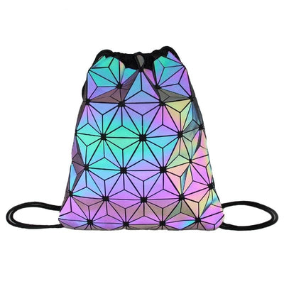 Luminous Geometric Backpack - Elsouqs