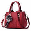 Embroidery Messenger Leather Women Handbags - Elsouqs