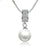 Charming Simulated Pearl Necklace