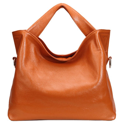 Genuine Leather Crossbody Soft Type Bag - Elsouqs