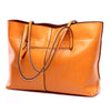 Ladies Genuine Leather Vintage Style Bag - Elsouqs